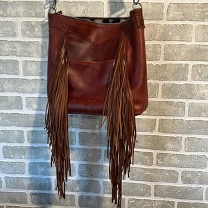 Fringe Hill Leather Tote